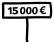 15000 €